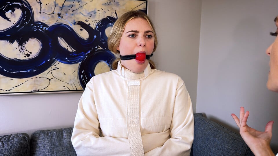 Tyler Lynn Signs Away Her Freedom for An Insane Asylum Straitjacket